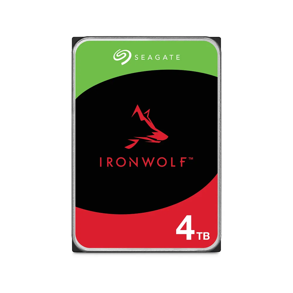 【送Pokemon 充電線】SEAGATE 希捷 IronWolf 4TB 3.5吋 5400轉 NAS硬碟 (ST4000VN006)