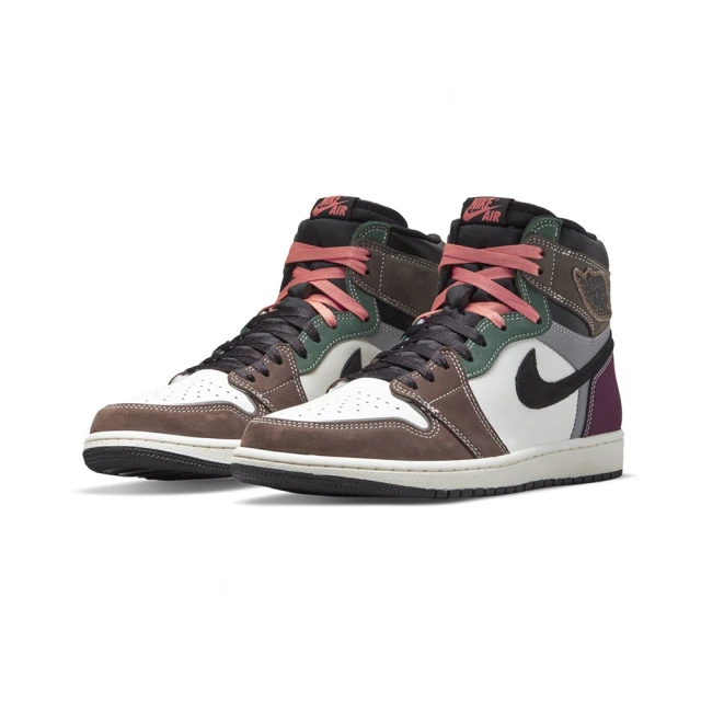 【NIKE 耐吉】Air Jordan 1 Retro High OG Hand Crafted 拼接 黑棕巧克力 DH3097-001