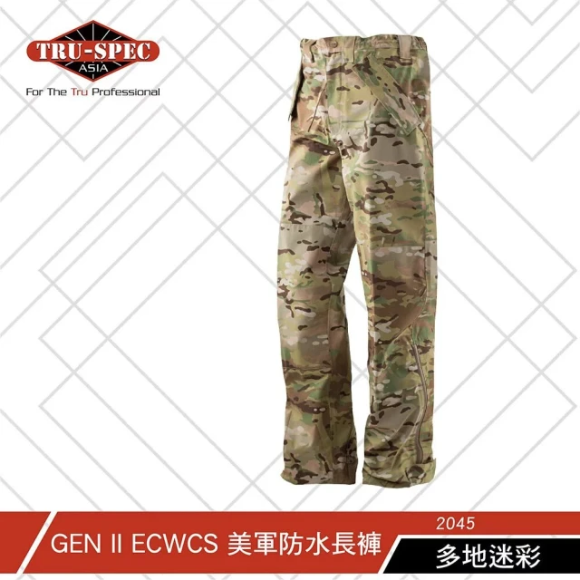 【TRU SPEC】ECWCS 美軍防水長褲 多地迷彩(防水/防寒/多地迷彩/美軍/長褲/雨褲)