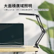 【LifeMarket】Mini LED護眼檯燈 5V3A 夾座款(高亮度 折疊 閱讀 夾子台燈 三色調光 桌燈 台燈 臺燈)
