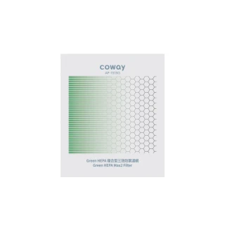 【Coway】Coway 空氣清淨機一年份濾網(適用雙重防禦智能型AP-1515G)