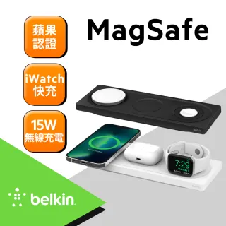 BELKIN】Belkin-BOOST↑CHARGEPRO-MagSafe2-合-1-無線充電器（２色