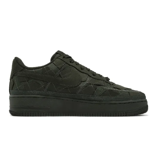 NIKE 耐吉 Billie Eilish X Air Force 1 SP Sequoia 男鞋 女鞋 墨綠 拼接(DQ4137-300)