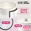 【CookPower 鍋寶】Bon gout琺瑯鑄鐵鍋22CM-兩色任選(IH/電磁爐適用)