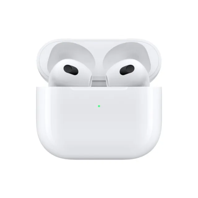 寶可夢充電器組【Apple 蘋果】AirPods 3全新第三代無線藍芽耳機(Lightning充電盒版)