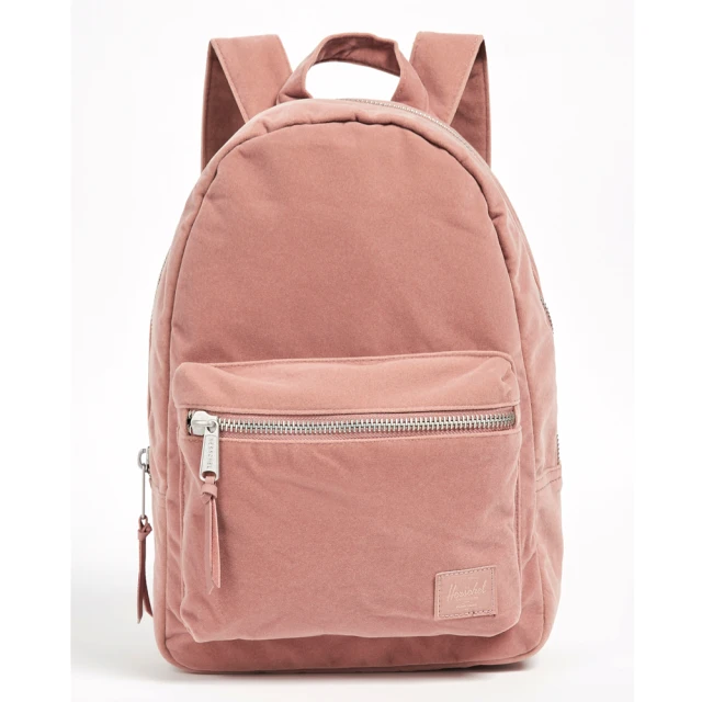 【Herschel】Grove XS 中型 高階 Velvet 天鵝絨 絨布 粉色 乾燥玫瑰 女生 背包 女包 小後背包 後背包