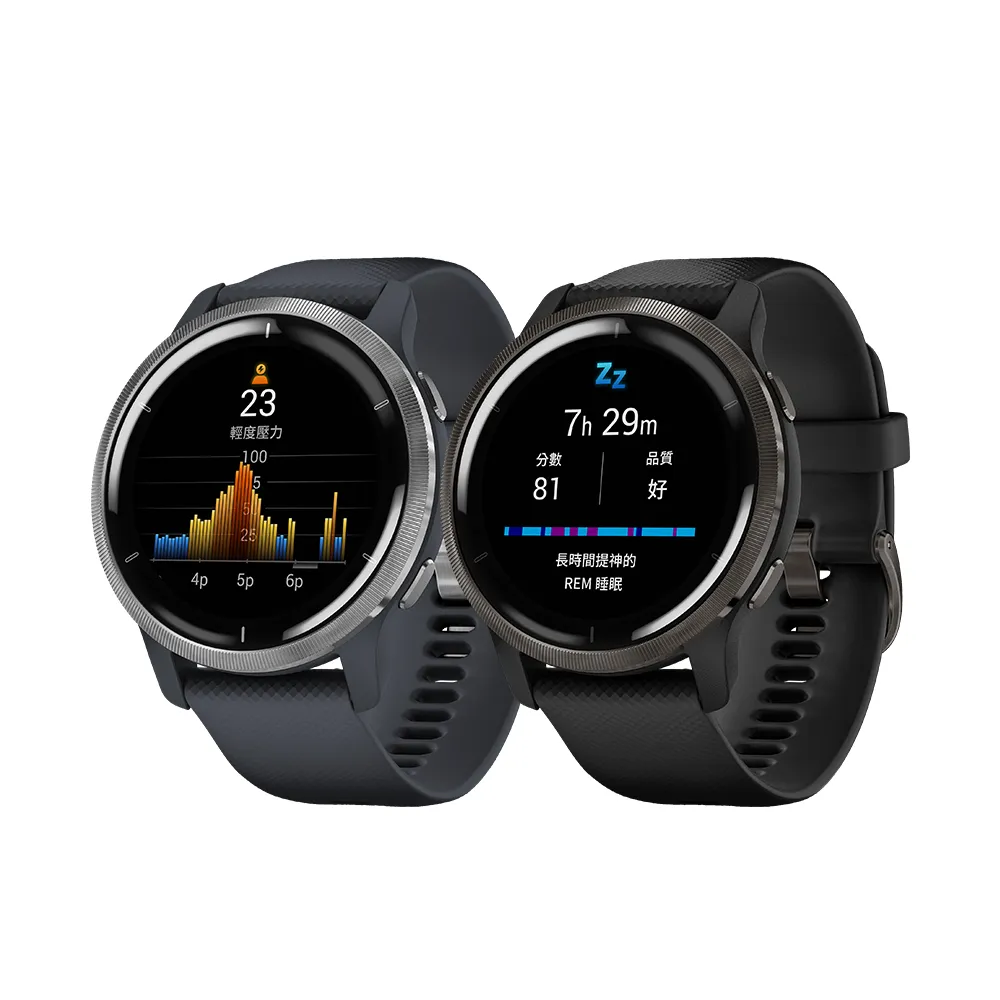 【GARMIN】VENU 2 AMOLED GPS 智慧腕錶