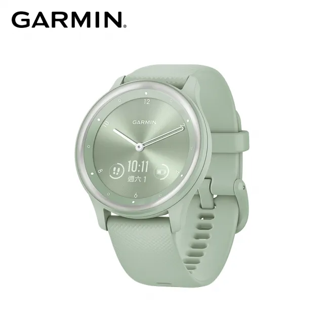 【GARMIN】vivomove Sport 指針智慧腕錶