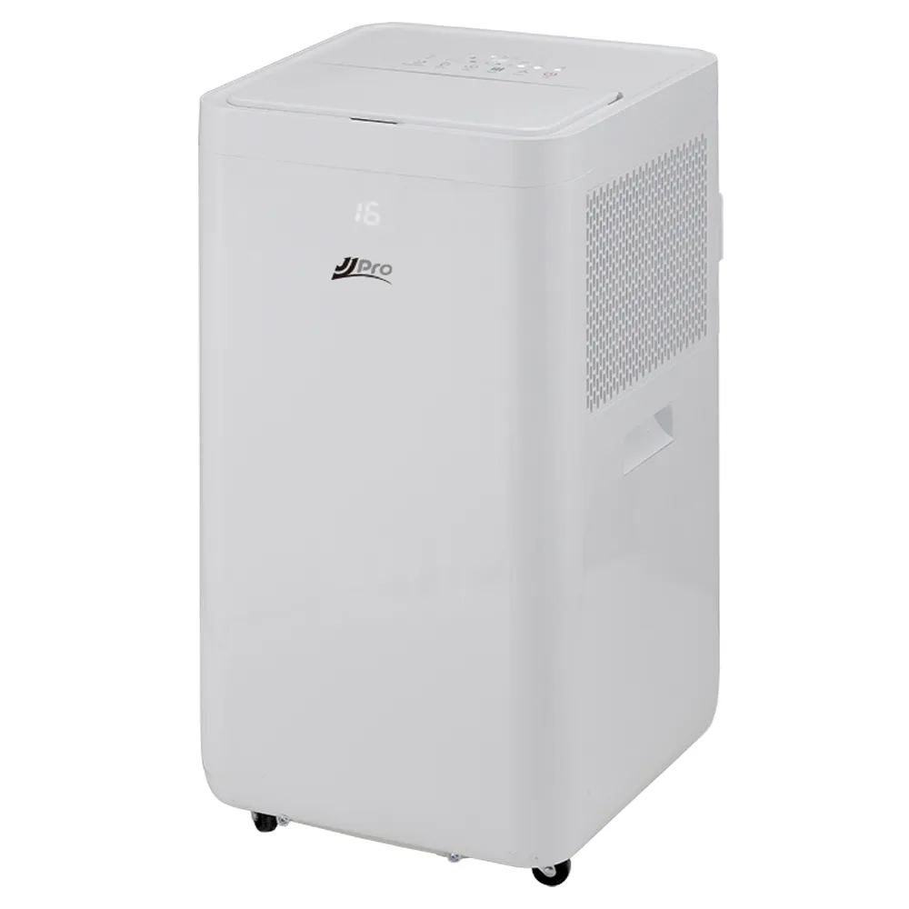 【JJPRO 家佳寶】6-8坪 R410A 12000Btu 時尚雙屏WiFi多功能冷暖移動式冷氣機/空調(JPP09)