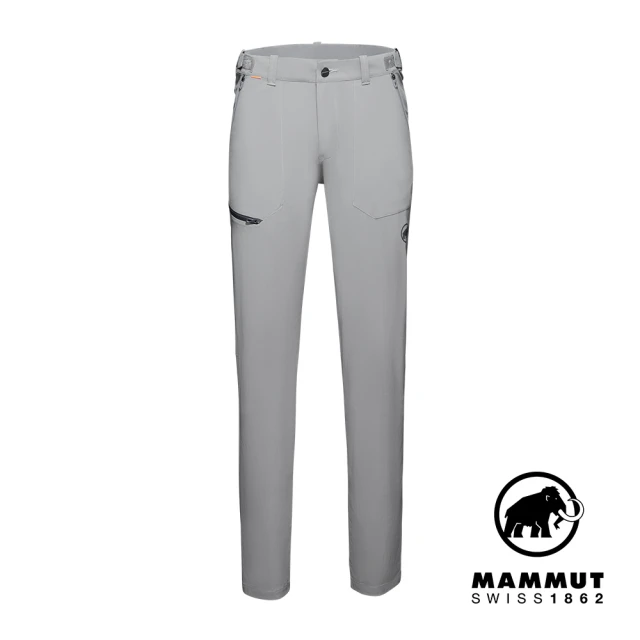 【Mammut 長毛象】Runbold Pants Men 耐磨彈性機能長褲 合金灰 男款 #1022-01670