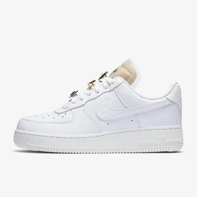 NIKE 耐吉】休閒鞋運動鞋WMNS NIKE AIR FORCE 1 07 LX 女鞋白