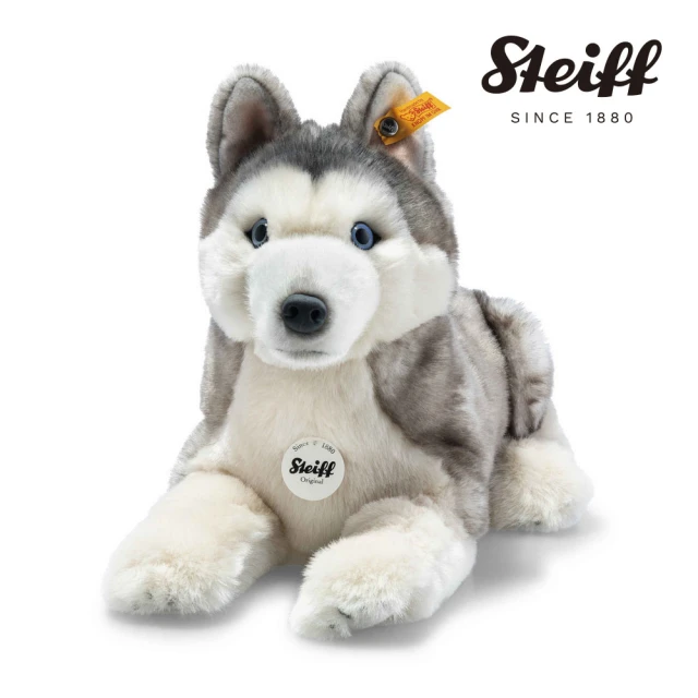 【STEIFF】Bernie Husky 哈士奇(動物王國_黃標)