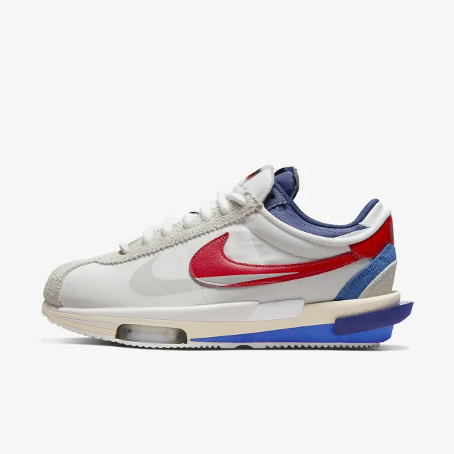 NIKE 耐吉】ZOOM CORTEZ SP SACAI 限量聯名阿甘鞋白色(DQ0581-100