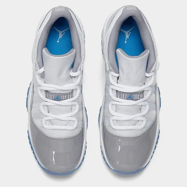 NIKE 耐吉】休閒鞋Air Jordan 11 Low Cement Grey GS 灰水泥漆皮休閒鞋 