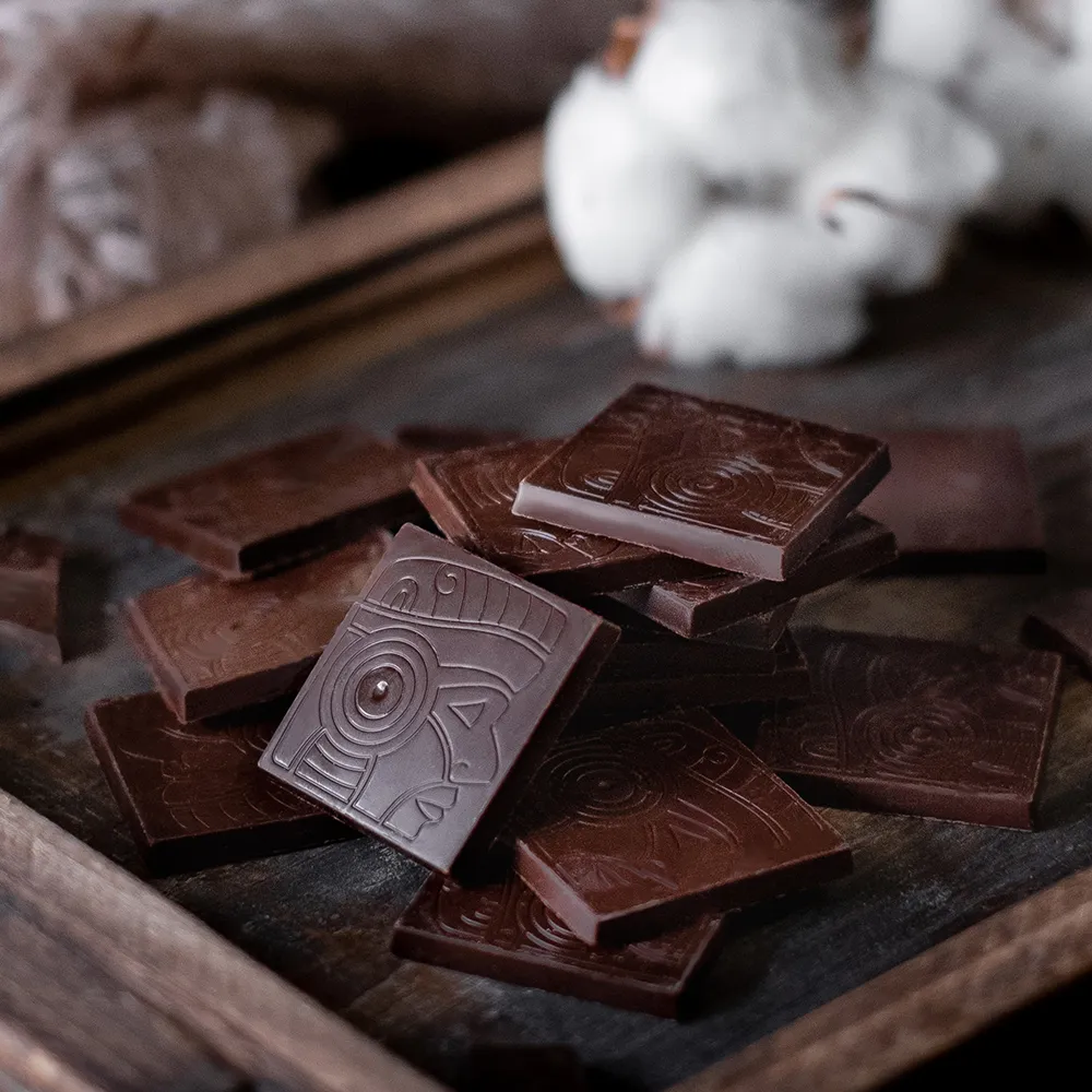【黑方巧克力】90%經典黑巧克力薄片(AOC銀牌巧克力)_母親節禮物
