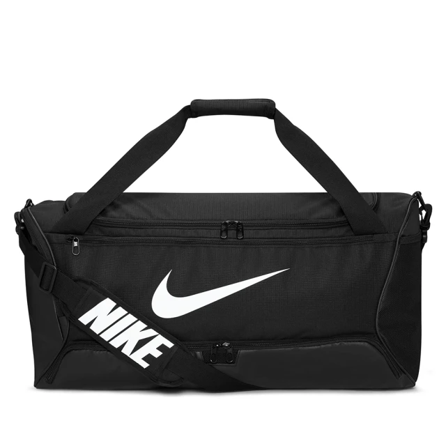 【NIKE 耐吉】手提包 健身包 運動包 旅行袋 NK BRSLA M DUFF - 9.5 60L 黑 DH7710-010(1512)