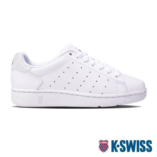 【K-SWISS】時尚運動鞋 Classic PF-女-白(98505-101)