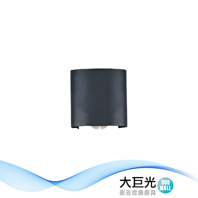 【大巨光】現代風 LED 1Wx2 壁燈_LED(LW-11-4821)