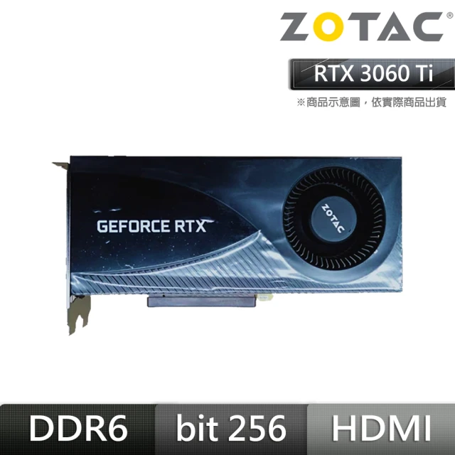 ZOTAC 索泰】組裝聖品GeForce RTX3060Ti LHR 8GB 顯示卡鼓風扇全新裸裝