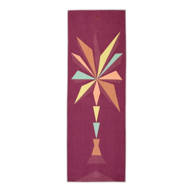 【Manduka】Yogitoes Plus Repreve 瑜珈舖巾 - Palm Geo(濕止滑瑜珈舖巾)