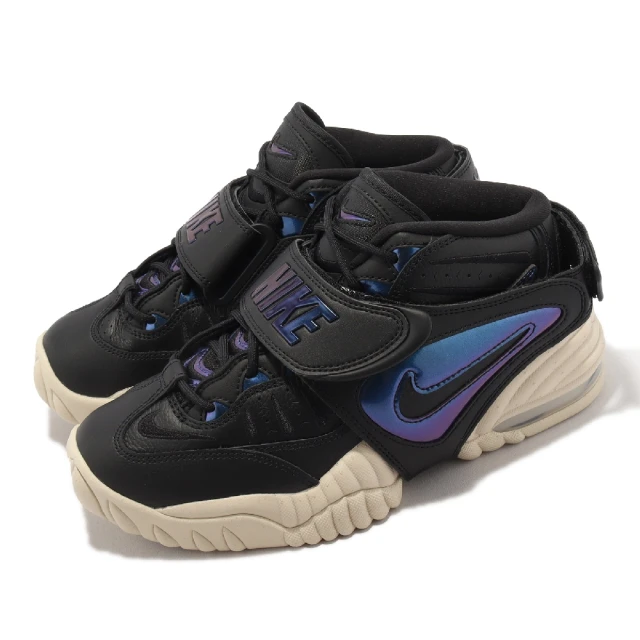 【NIKE 耐吉】休閒鞋 Wmns Air Adjust Force 2023 女鞋 黑 藍 金屬色 皮革 可拆卸(DV7409-001)