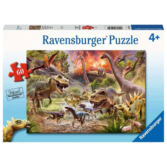 Ravensburger 維寶拼圖 恐龍世界 60片