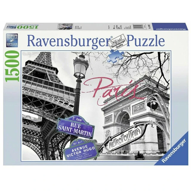 Ravensburger 維寶拼圖 巴黎 我的愛 1500片