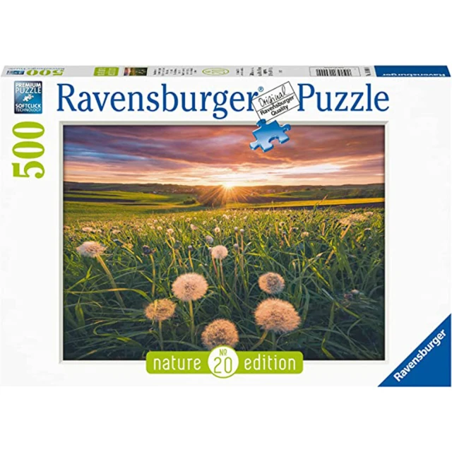 Ravensburger 維寶拼圖 夕陽下的蒲公英 500片