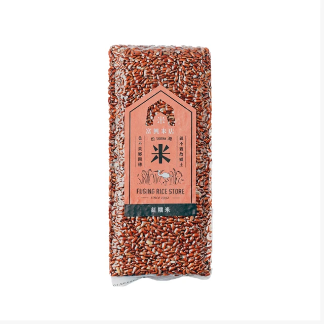 【富興米店】台灣紅米 600g