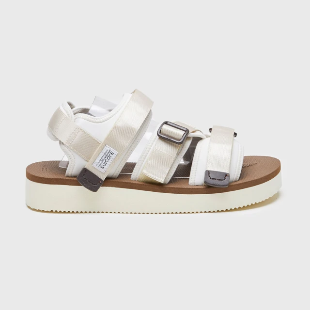 【SUICOKE】SUICOKE KISEE-PO OG-044PO 象牙棕 斜帶 涼鞋 魔鬼氈 厚底 SK23044POIB