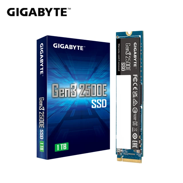 GIGABYTE 技嘉 Gen3 2500E SSD 1TB 固態硬碟