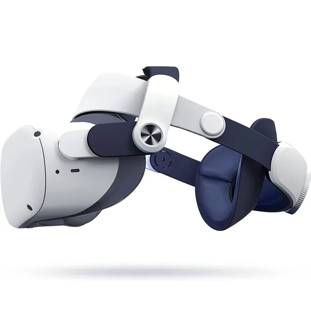 【Meta Quest】Oculus Quest2 VR 128G頭戴式裝置+加厚版頭帶+收納硬殼包(贈VR高爾夫球桿)