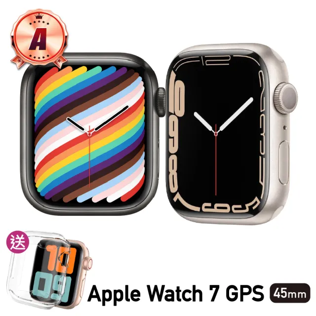 Apple 蘋果】A級福利品Apple Watch Series 7 45公釐GPS 鋁金屬錶殼保固