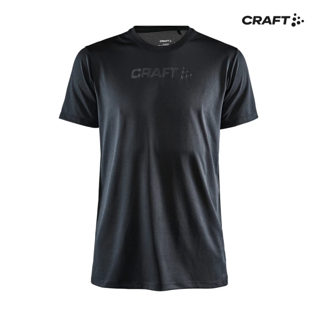 CRAFT【CRAFT】男 CORE ESSENCE SS MESH TEE M BLACK 運動上衣(1908786-999000)