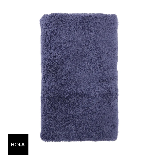 【HOLA】埃及棉加大毛巾50*90 湛藍