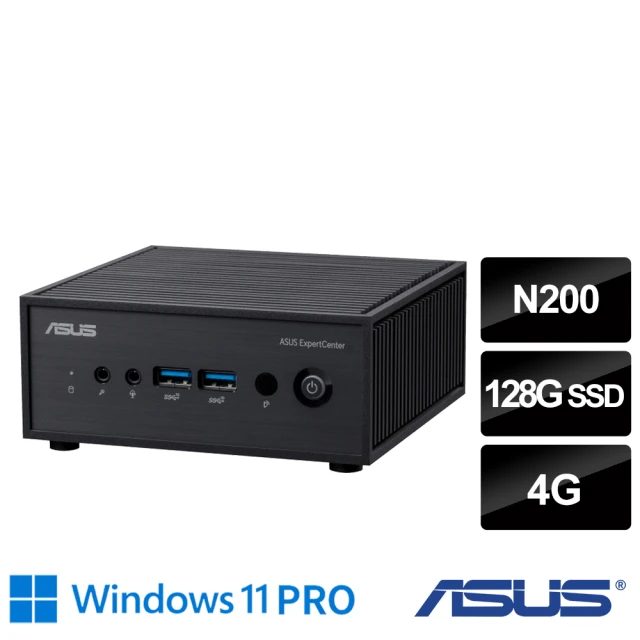 ASUS 華碩 N200四核迷你電腦(ExpertCenter PN42/N200/4G/128G SSD/W11P)
