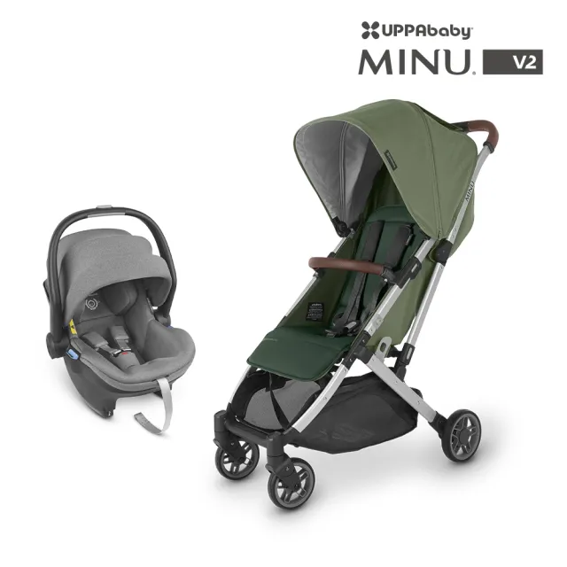 UPPAbaby】MINU V2單寶推車+MESA i-Size新生兒提籃(輕便型折疊車款加