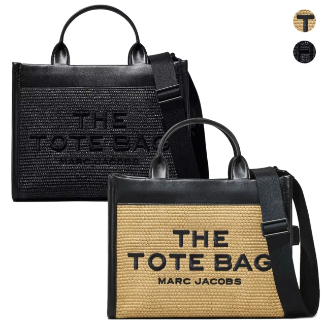 MARC JACOBS 馬克賈伯 MARC JACOBS THE WOVEN TOTE BAG 中款編織兩用包(中款/2色任選)