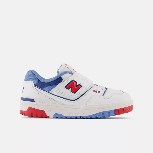 NEW BALANCE NB 550 童鞋 運動鞋 休閒鞋 中大童 白藍紅(PHB550CH-M)