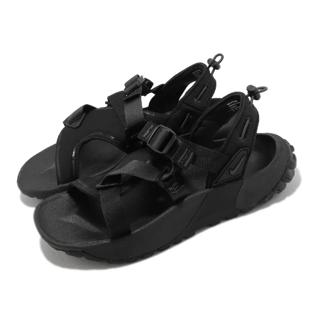 NIKE 耐吉NIKE 耐吉 涼鞋 Oneonta NN Sandal 男鞋 女鞋 黑 全黑 可調整 緩衝 包覆(FB1948-001)