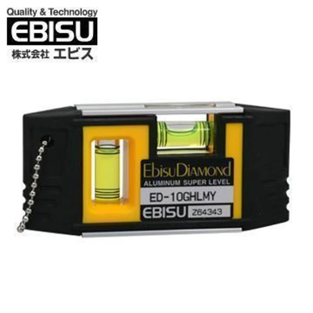 EBISU 防震強磁水平尺 附磁(ED-10GHLM)