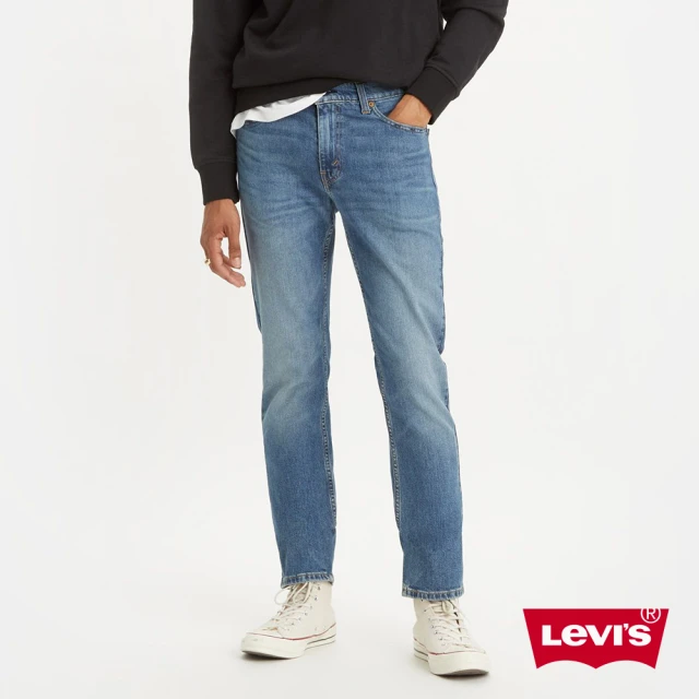 LEVIS 男款 511低腰修身窄管涼感牛仔褲 / 精工輕藍染石洗 / Coolmax X 彈性布料 人氣新品