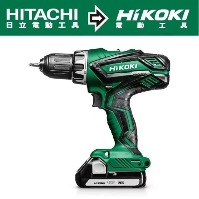 HIKOKI 18V充電式起子電鑽-雙電3.0Ah(DS18DJL)