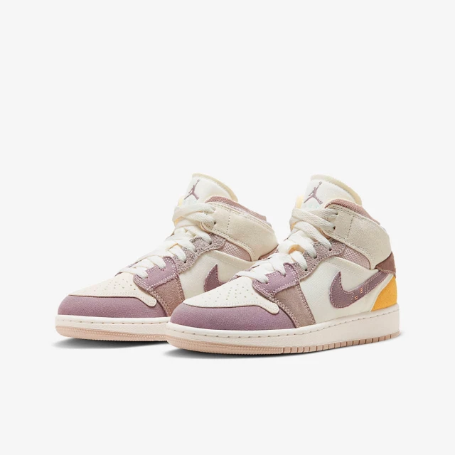 NIKE 耐吉 籃球鞋 休閒鞋 運動鞋 AIR JORDAN 1 MID SE CRAFT GS 男鞋 女鞋 大童 多色(DZ4466102)