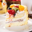 【樂活e棧】生日快樂造型蛋糕-虎皮百匯蛋糕(6吋/顆 共1顆)