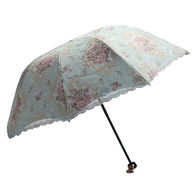加價購法式手工蕾絲刺繡晴雨傘
