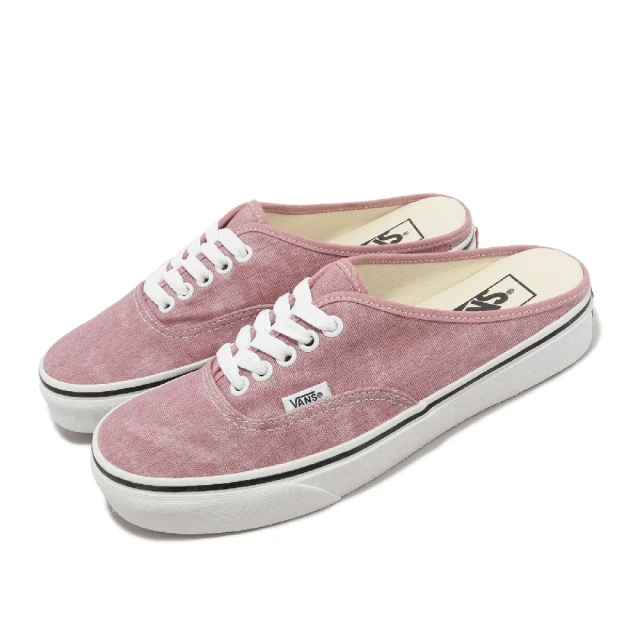 VANS 穆勒鞋 Authentic Mule 粉紅 帆布 休閒鞋 男女鞋 方便穿脫(VN0A54F7BD5)