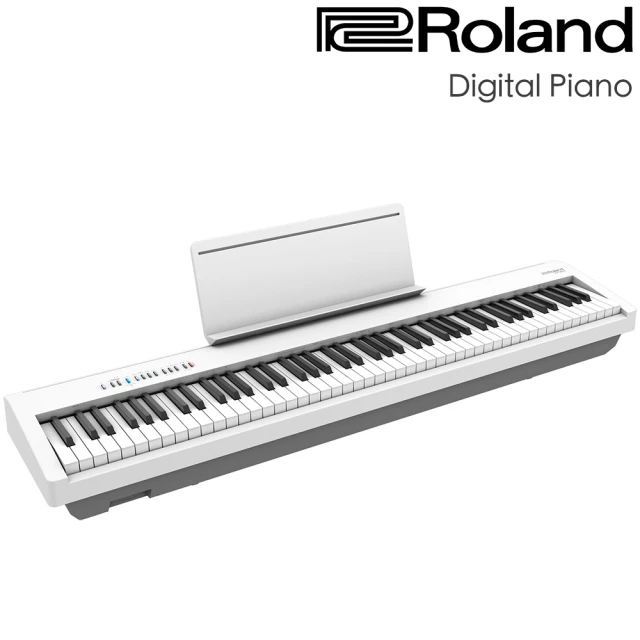 ROLAND 樂蘭 便攜式88鍵數位鋼琴 / 白色單琴款 / 公司貨保固(FP-30X)