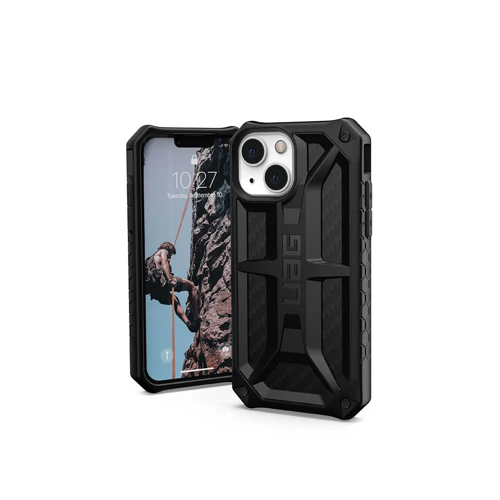 【UAG】iPhone 13 mini 頂級版耐衝擊保護殼-碳黑(UAG)