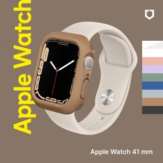 【RHINOSHIELD 犀牛盾】Apple Watch S8/7 41mm CrashGuard NX模組化防摔邊框手錶保護殼